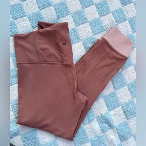 Athleta pale pink leggings